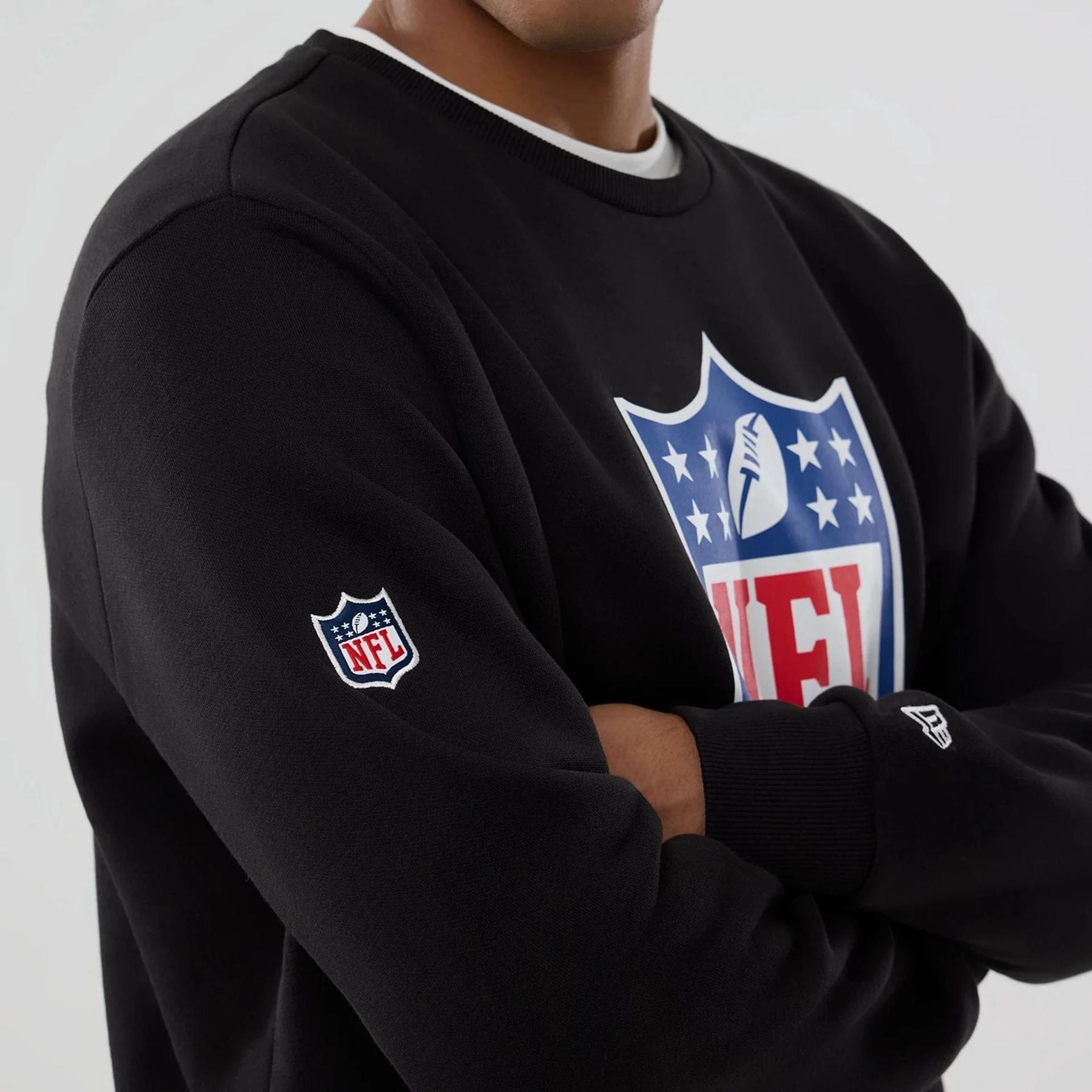 Sweat NFL New Era Team logo noir 6/7
