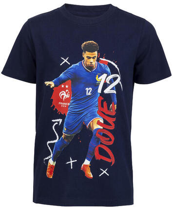T-shirt enfant FFF - Doué - Officiel - Equipe de France de Football