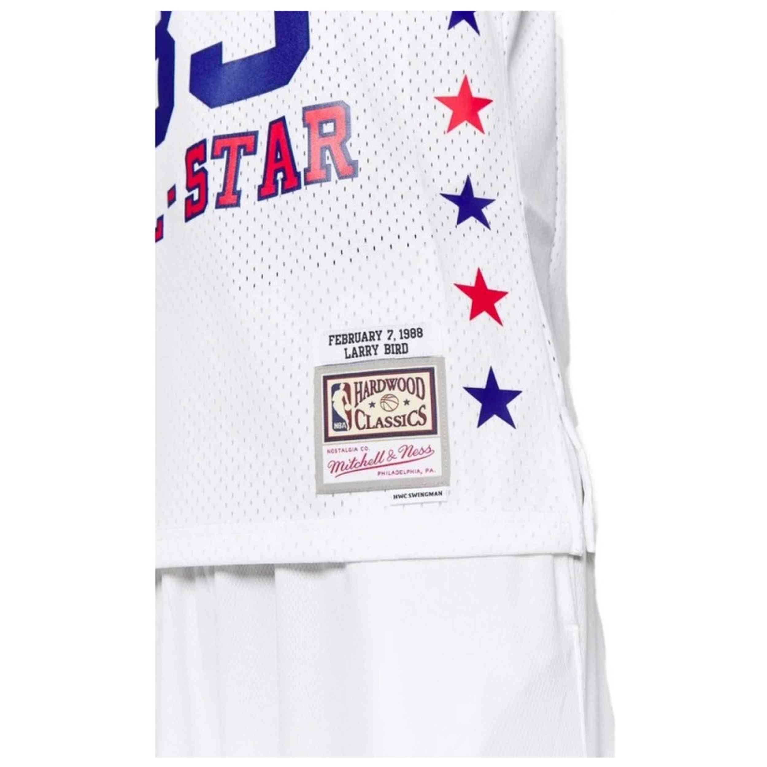 Maillot de basket Mitchell & ness modèle SMJYLG20012-ASEWHIT85LBI pour homme 2/2