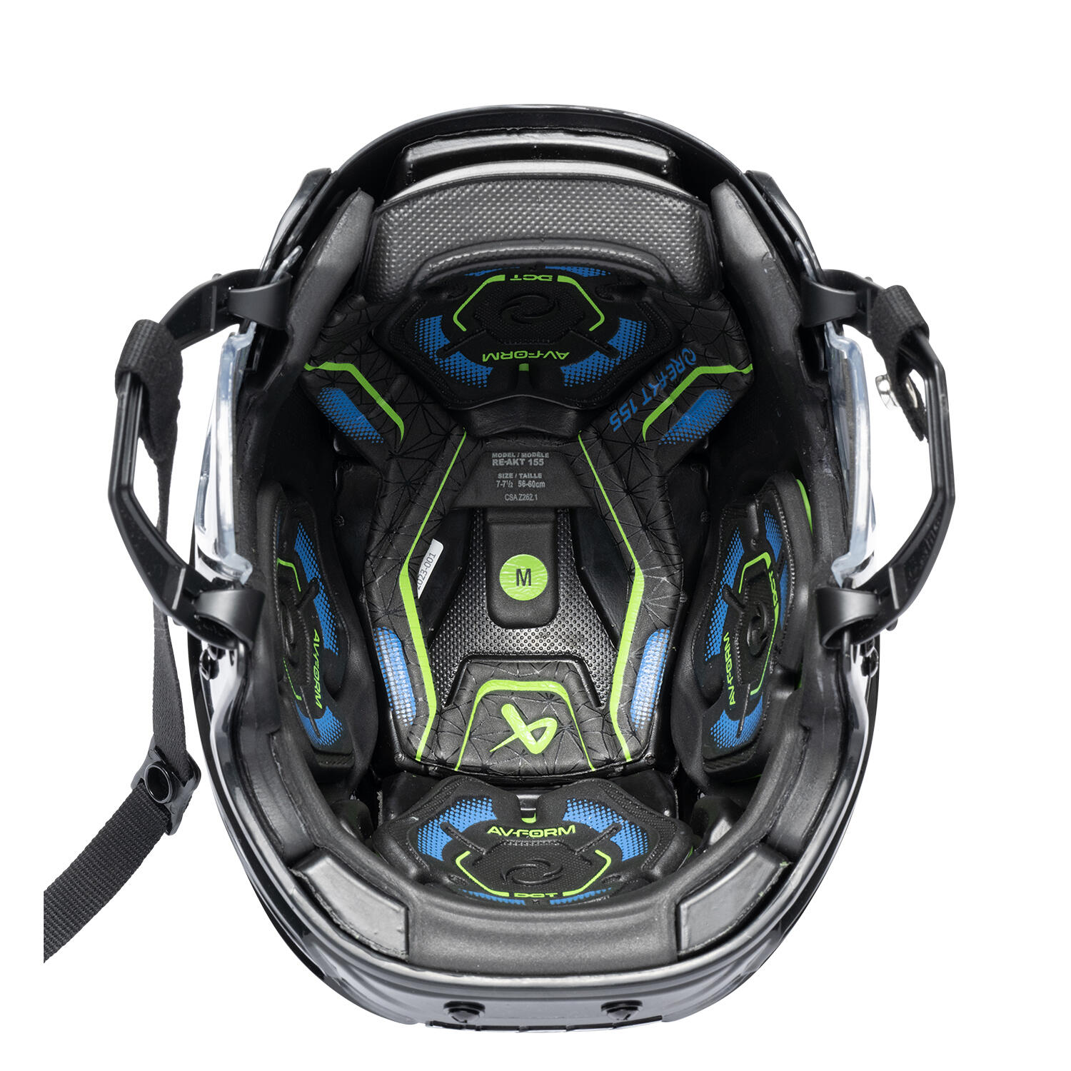 BAUER Re-Akt 155 casco hockey con griglia 4/7
