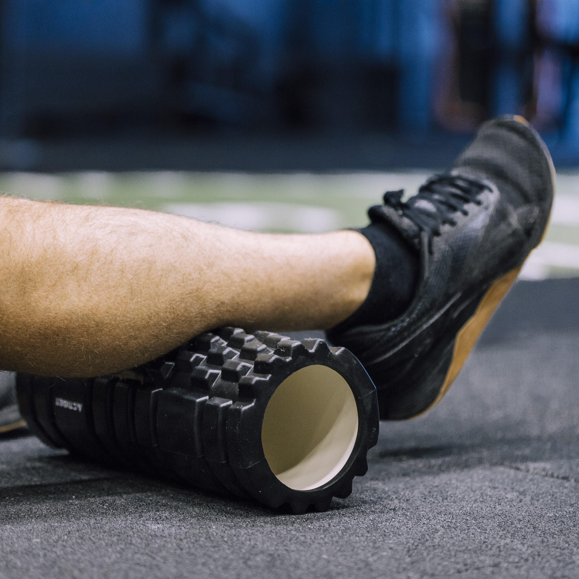 Roller fitness Actiget do masażu ciała wałek z wypustkami, średnio twardy 3/5