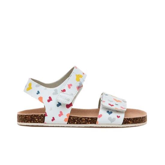 Sandalias Barefoot NiÑo Mustang Blanco