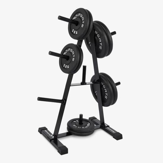 Support de disques de musculation haut de gamme