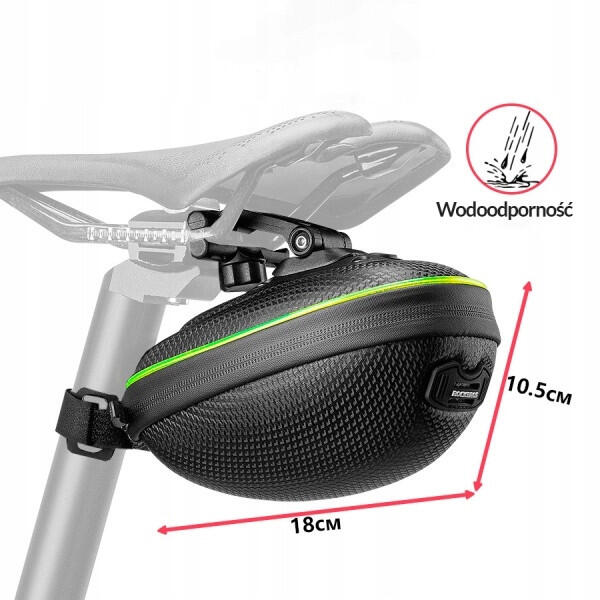 Sakwa, torba rowerowa pod siodło Rockbros B5-2 LED 2/7