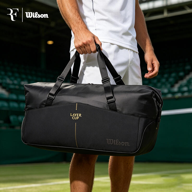Wilson TENNIS UNISEX LAVER CUP 2025 RF PRACTICE DUFFEL 6PK BL
