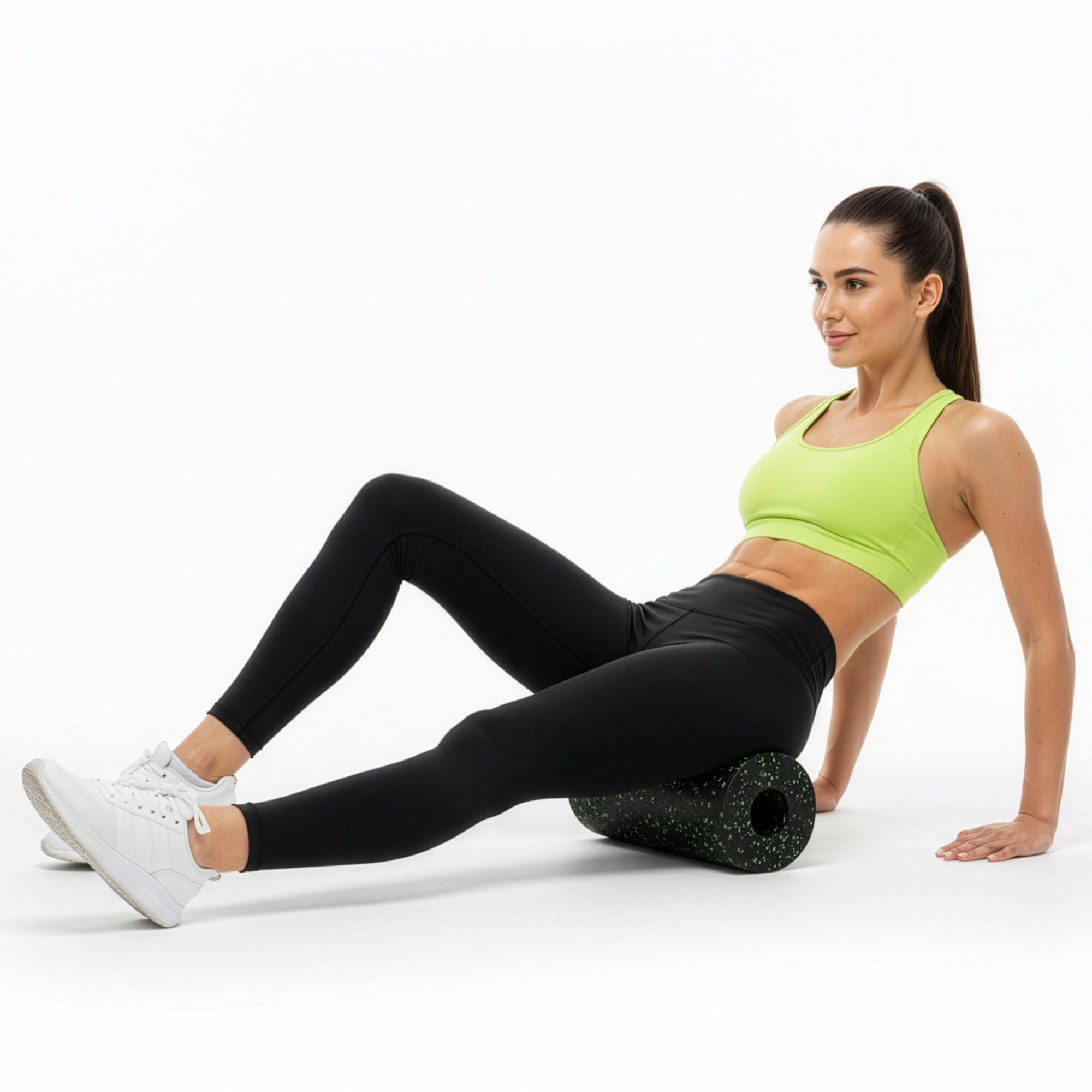 Roller fitness do masażu Actiget piankowy wałek średnio twardy 7/7
