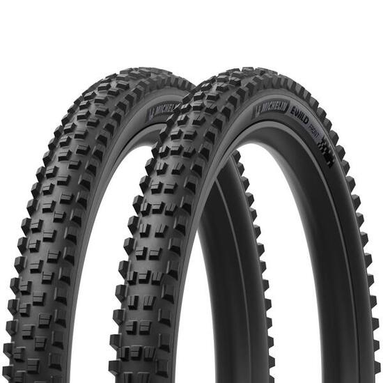 Lot pneus VTT E-MTB 29x2.60 Tubeless Ready Avant + Arrière
