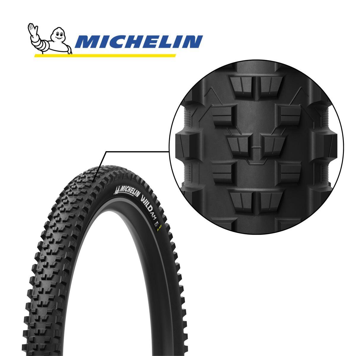 Lot de 2 pneus VTT Trail All Mountain 27.5x2.35 Tubeless Ready 3/7