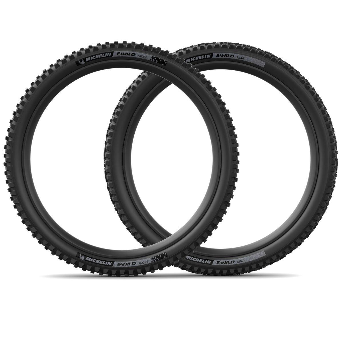Lot pneus VTT E-MTB 29x2.60 Tubeless Ready Avant + Arrière 2/6