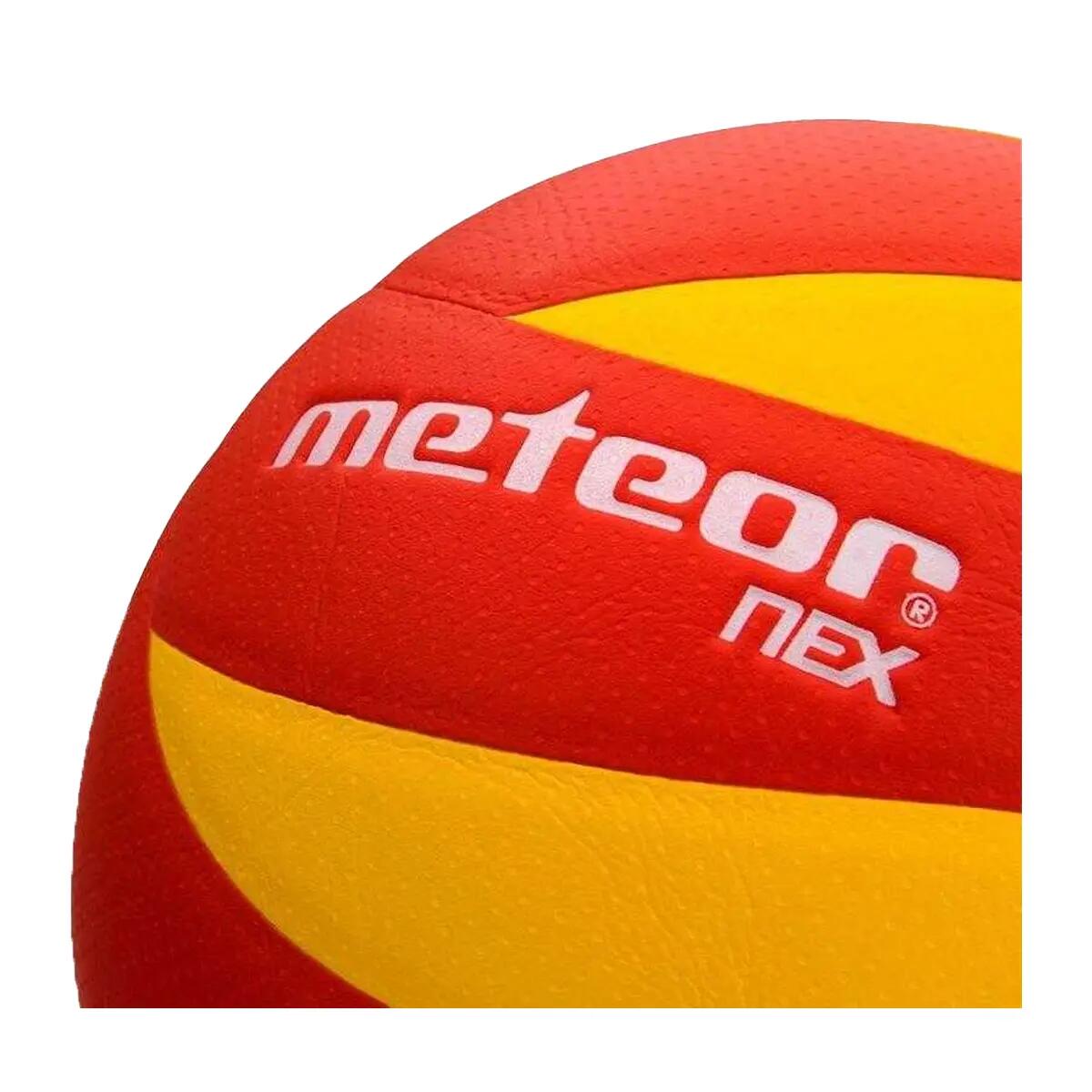 Ballon De Volleyball Motif/style Bicolore NEX (Rouge / Jaune) Taille unique 2/3