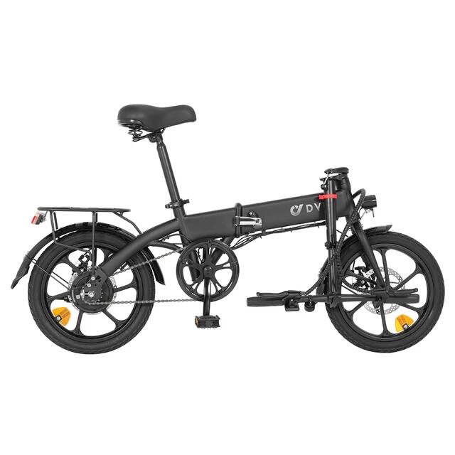 Bici elettrica 16" 250W 36V 7,5Ah 60 km autonomia con cestino 6/7