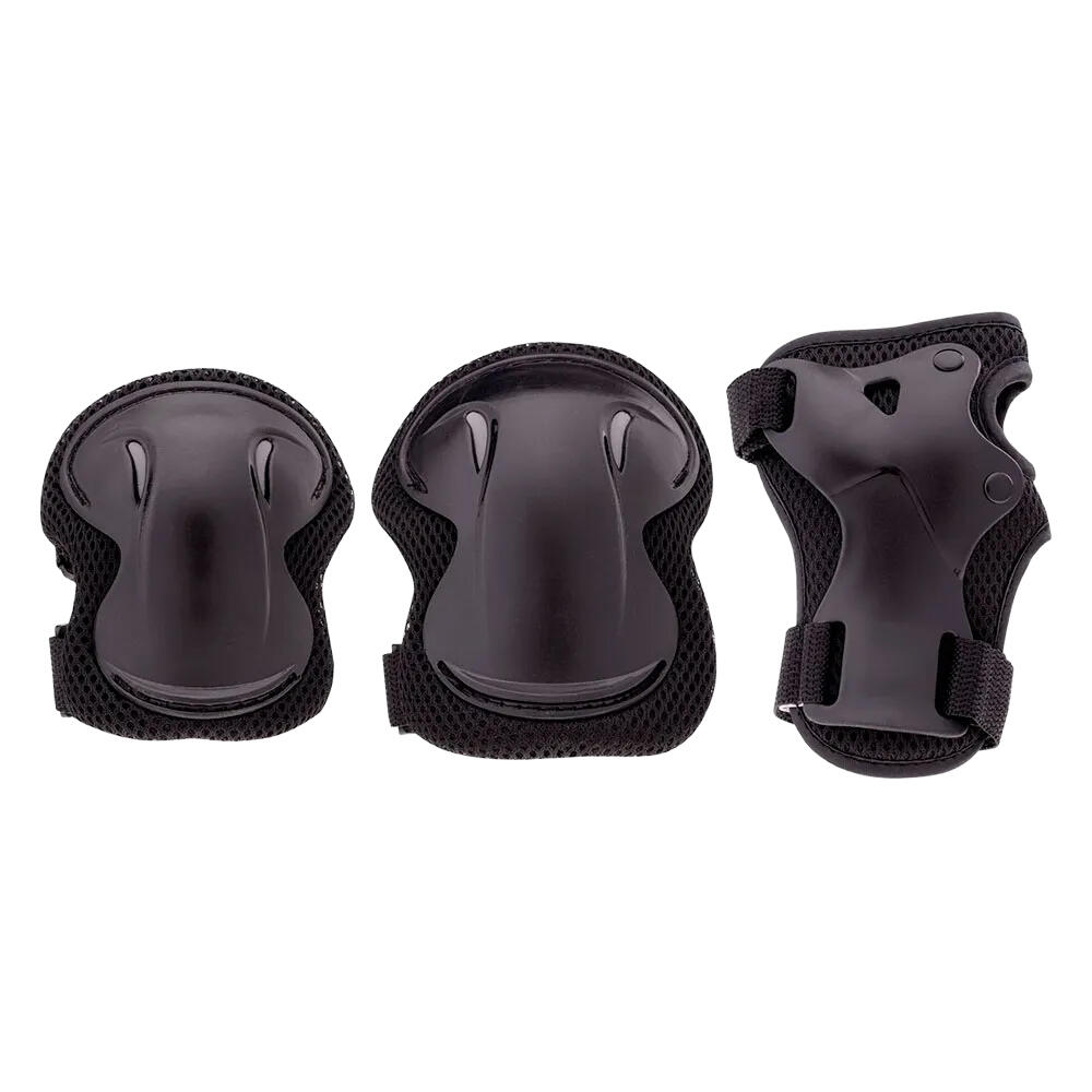 Unisex Adult Gardano Skating Pads Set (Black)