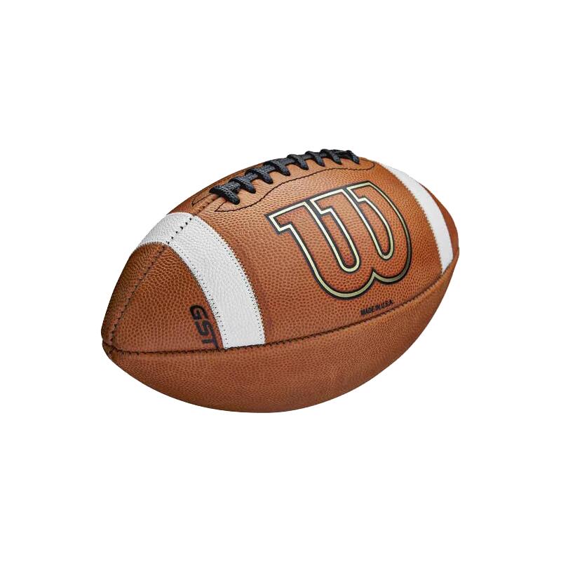 American football ball GST Tan Football Game Ball 3/7