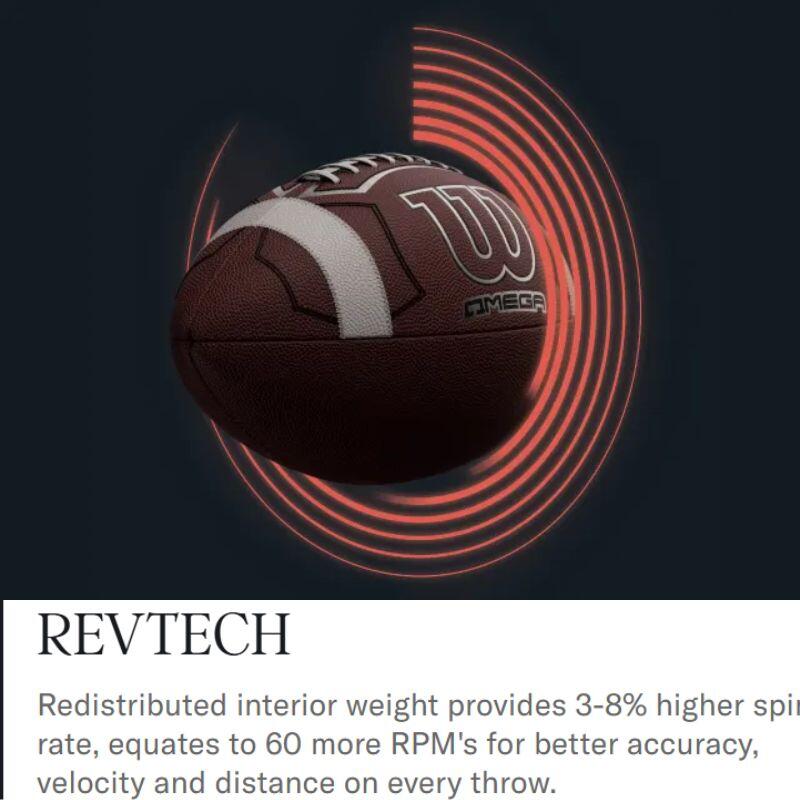 American football ball GST Tan Football Game Ball 5/7