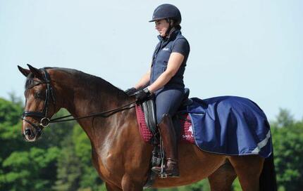 Couvre-reins pour cheval imperméable Bucas Quarter Sheet