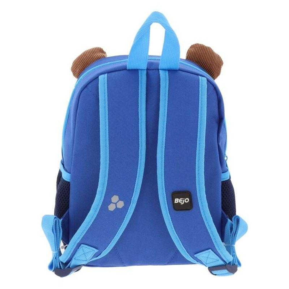 Rugzak Puffy Teddybeer 8L voor kinderen/kinderen (Bruin/Blauw) 2/4