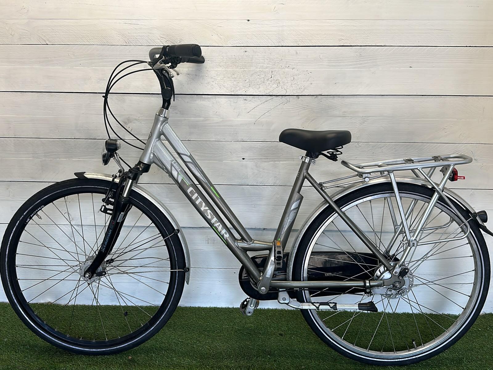 Stadsfiets 50 cm, 8 versnellingen, metal/grijs 3/3