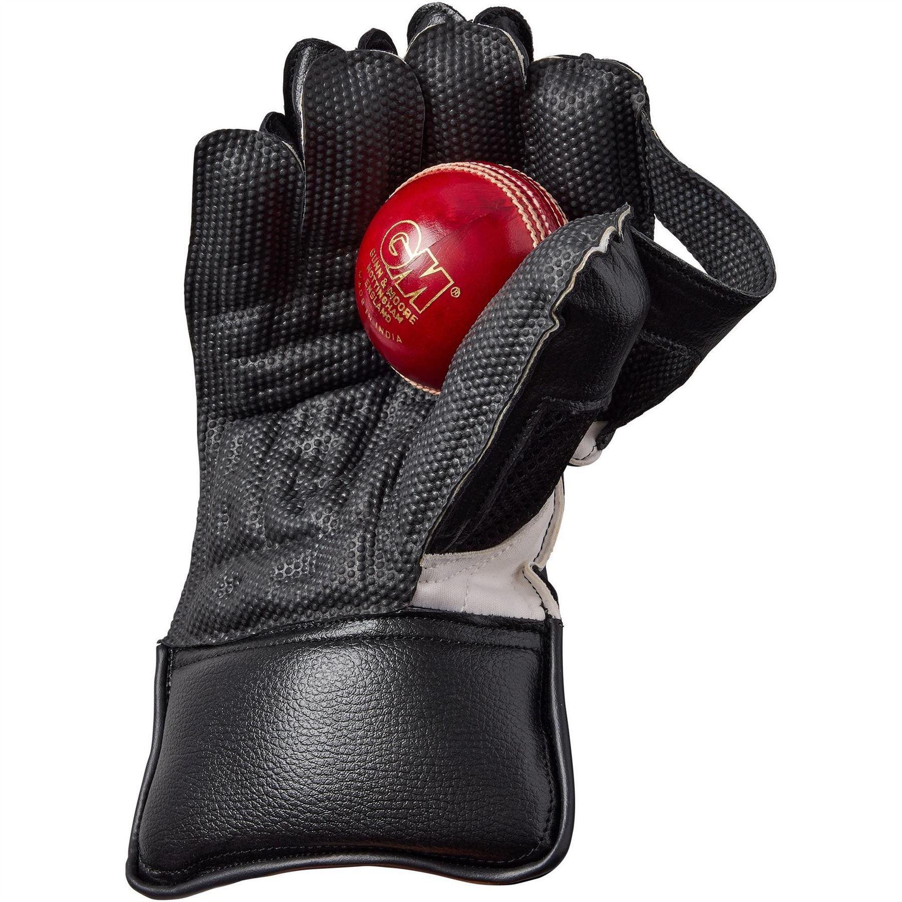 "Rival" Wicket Keeper Handschuhe für Kinder, Neopren, PU Damen und Herren Weiß 2/3