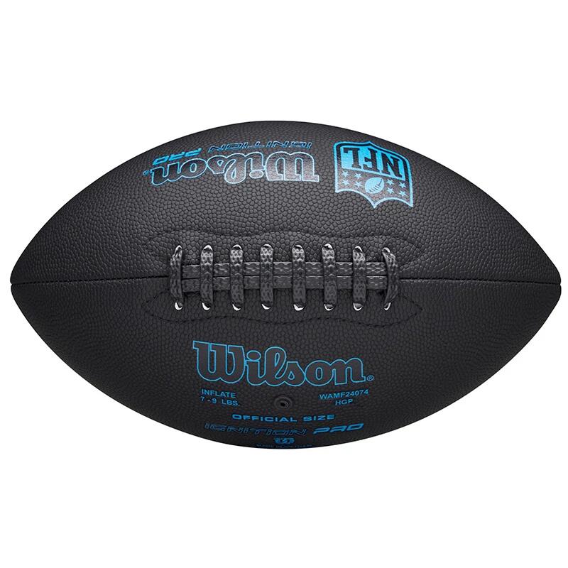 American-Football-Ball Wilson NFL Ignition Pro Eco schwarz 3/7
