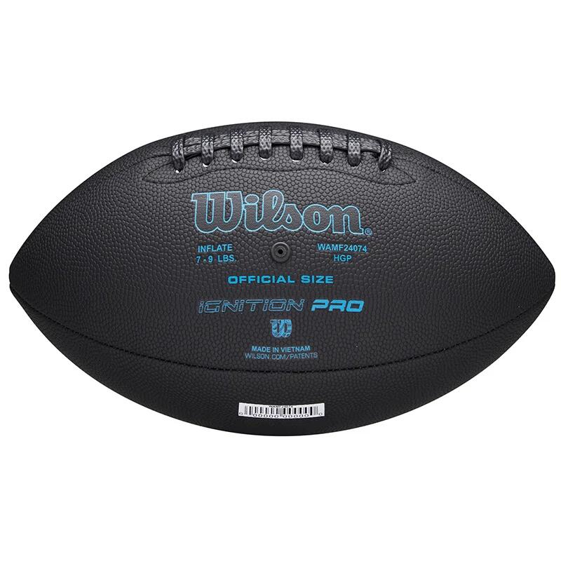 American-Football-Ball Wilson NFL Ignition Pro Eco schwarz 2/7
