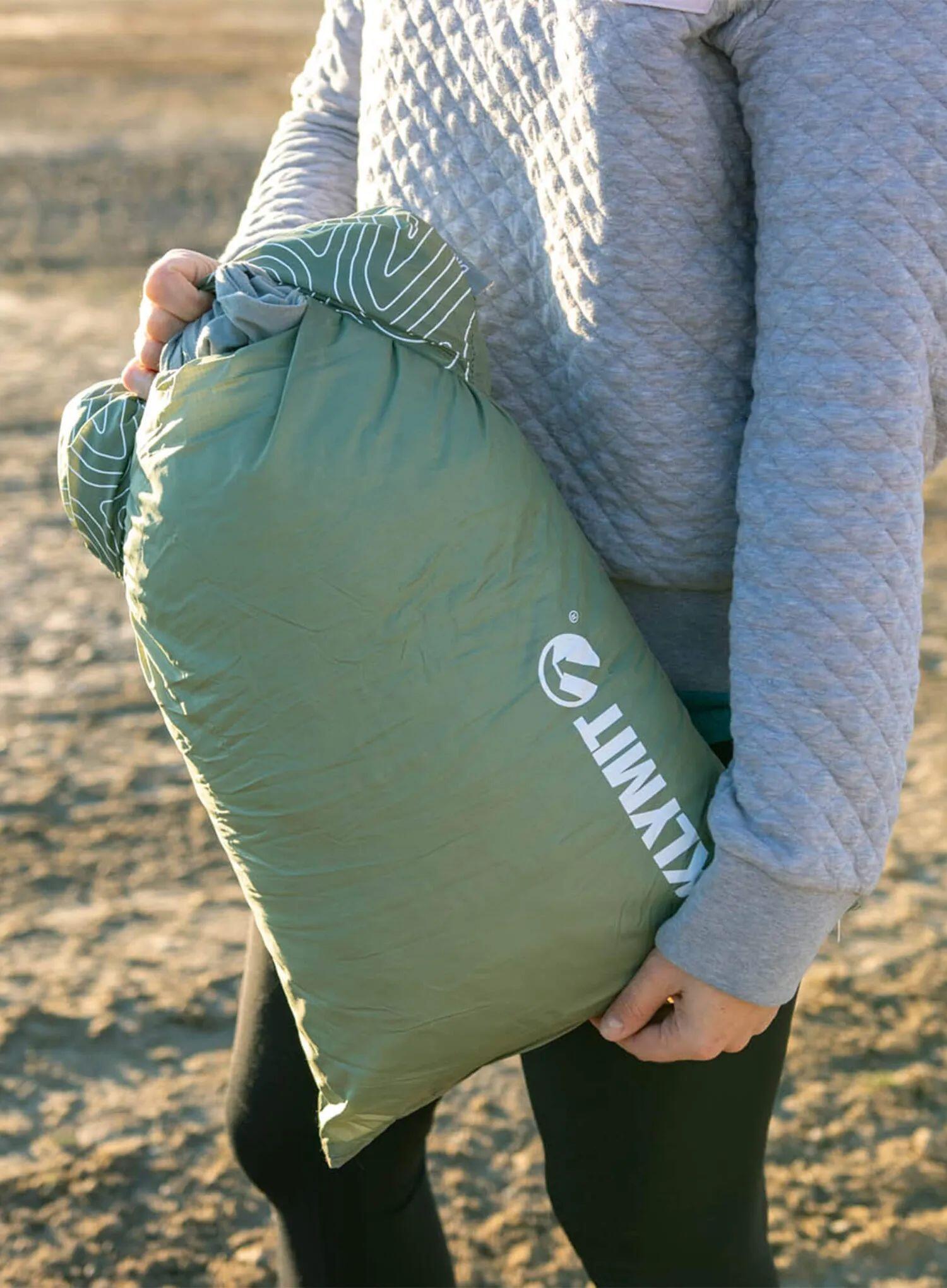 Poduszka turystyczna Klymit Drift Pillow Regular - green/green 3/5