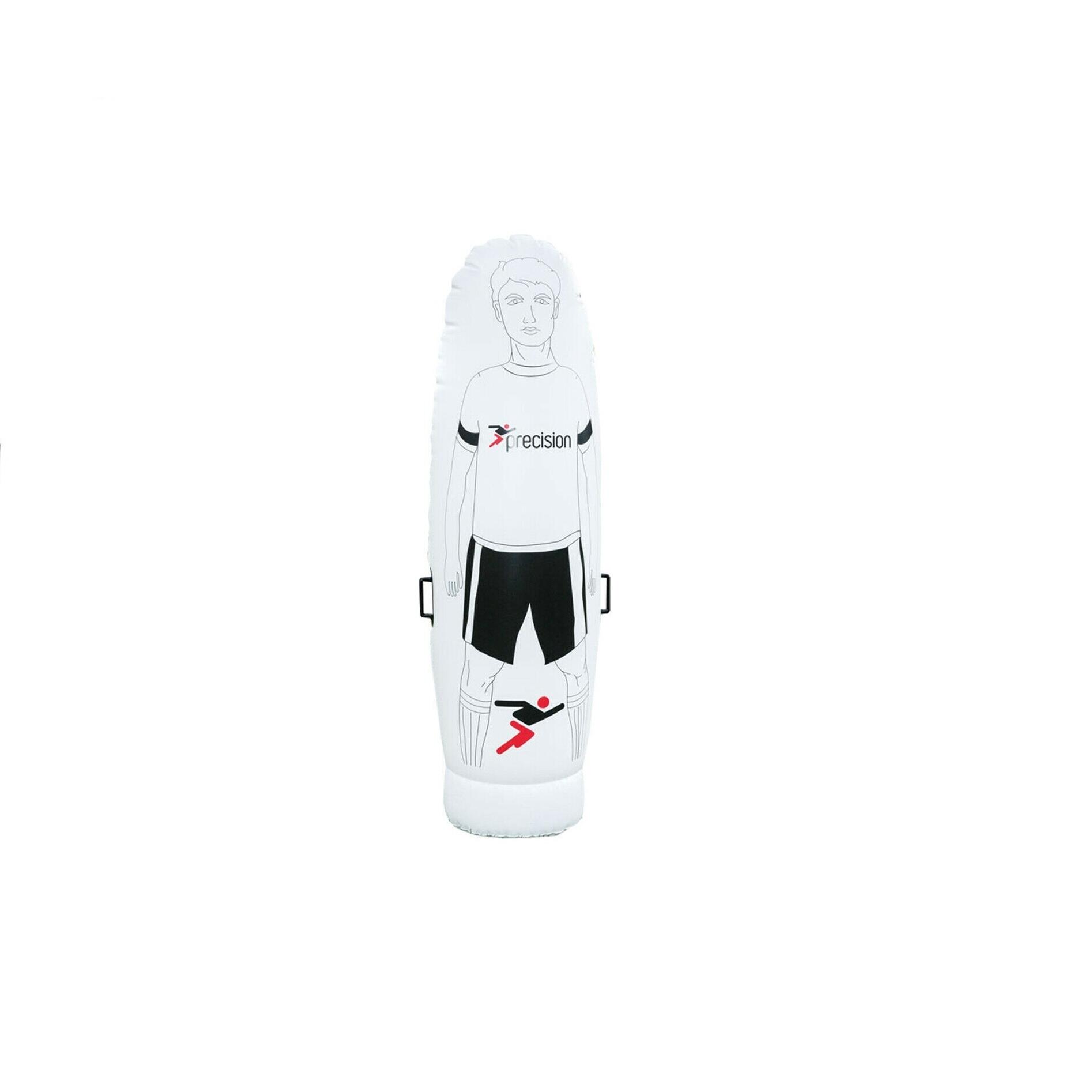 Adulto Unisex Manichino Gonfiabile Precision Bianco Nero 200 cm 2/2
