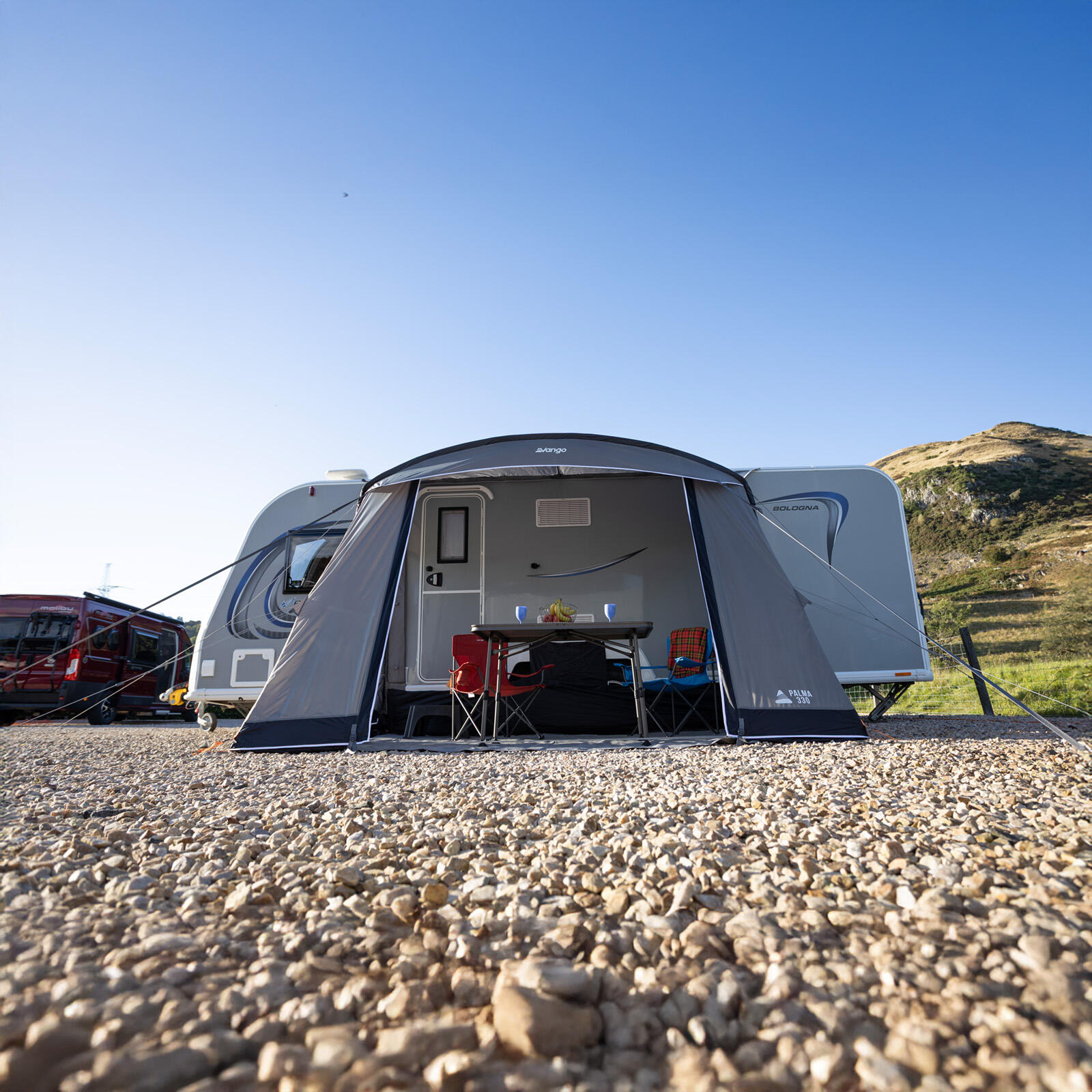 Palma 330 luifel voor campers caravans bussen en motorhomes campingluifel 6/7