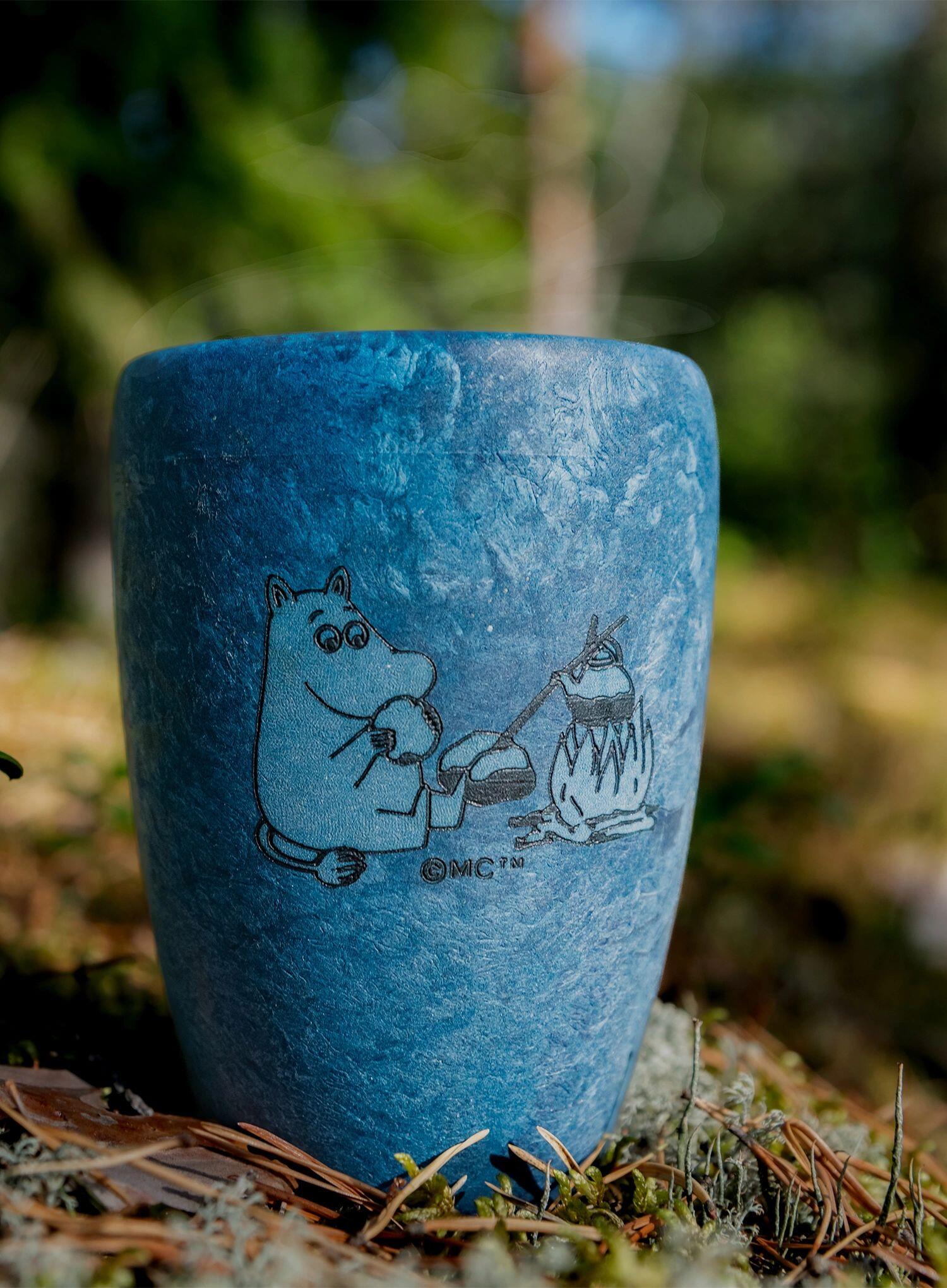 Kubek turystyczny Kupilka 30 Moomin Moomintroll Coffee (0,3 l) - blue 3/3