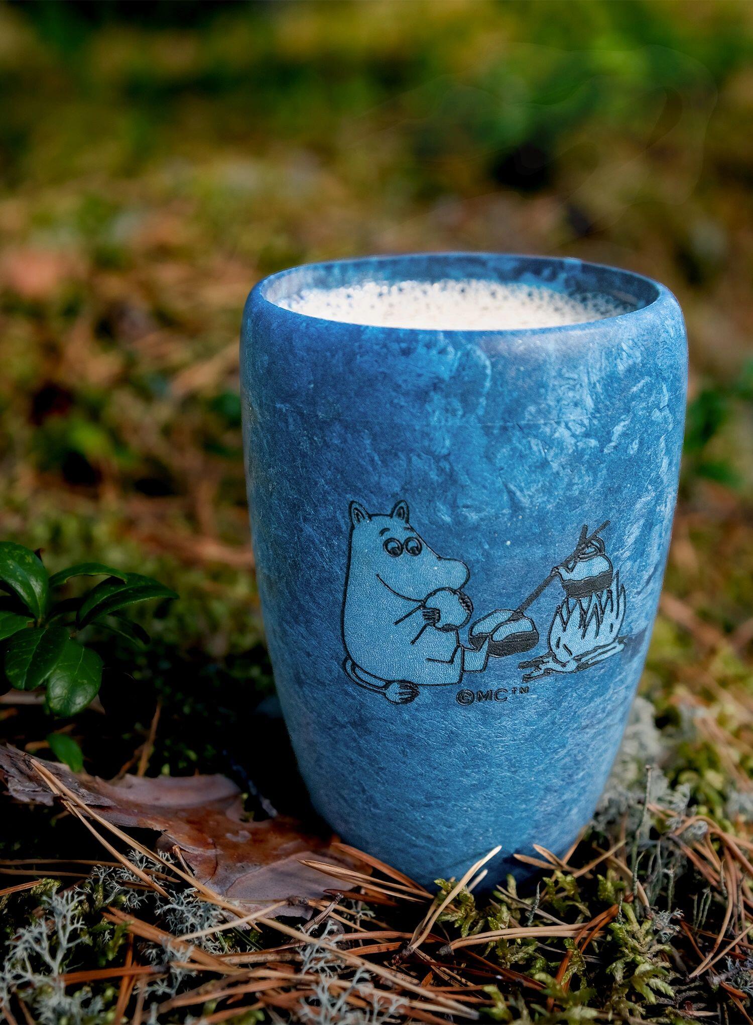 Kubek turystyczny Kupilka 30 Moomin Moomintroll Coffee (0,3 l) - blue 2/3
