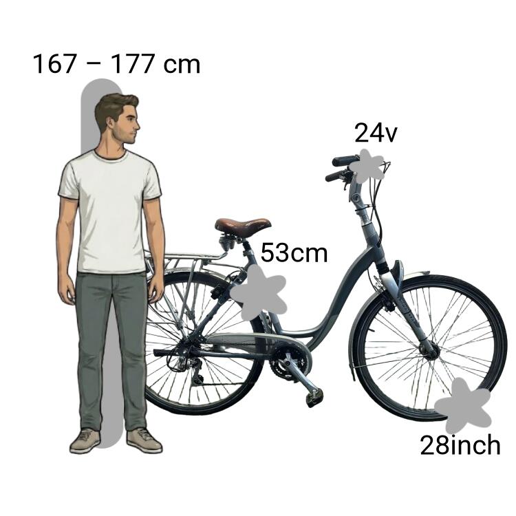 Bicicleta usada Sparta 2/4