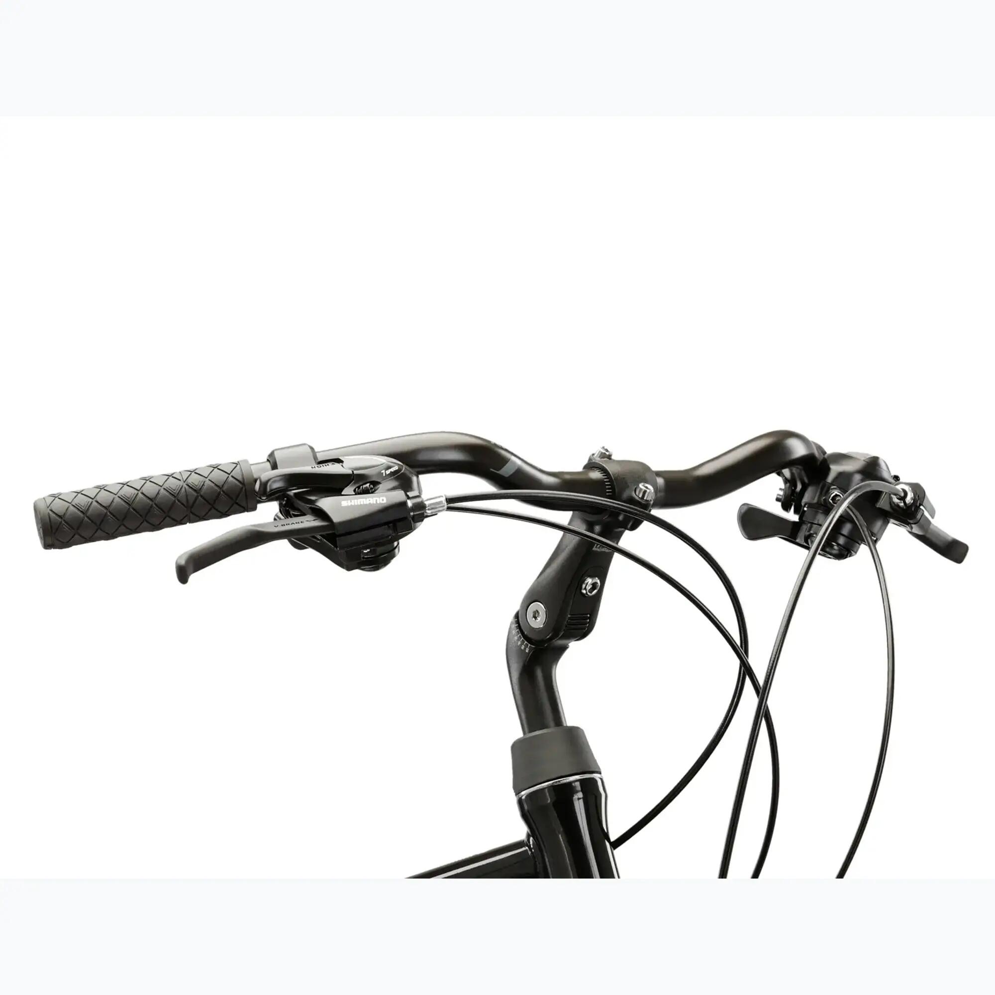 Rower trekkingowy Kross Explorer 2.0 28" M (19") czarny srebrny 4/7