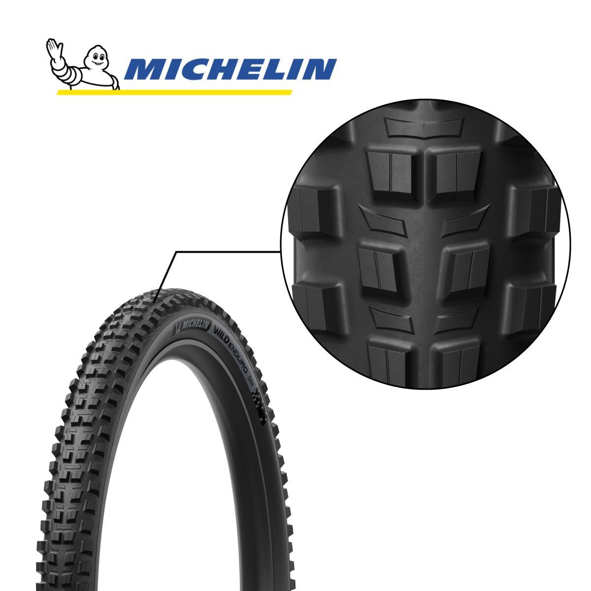 Lot de 2 pneus VTT enduro 29x2.50 tubeless ready tringles souples MH 3/7