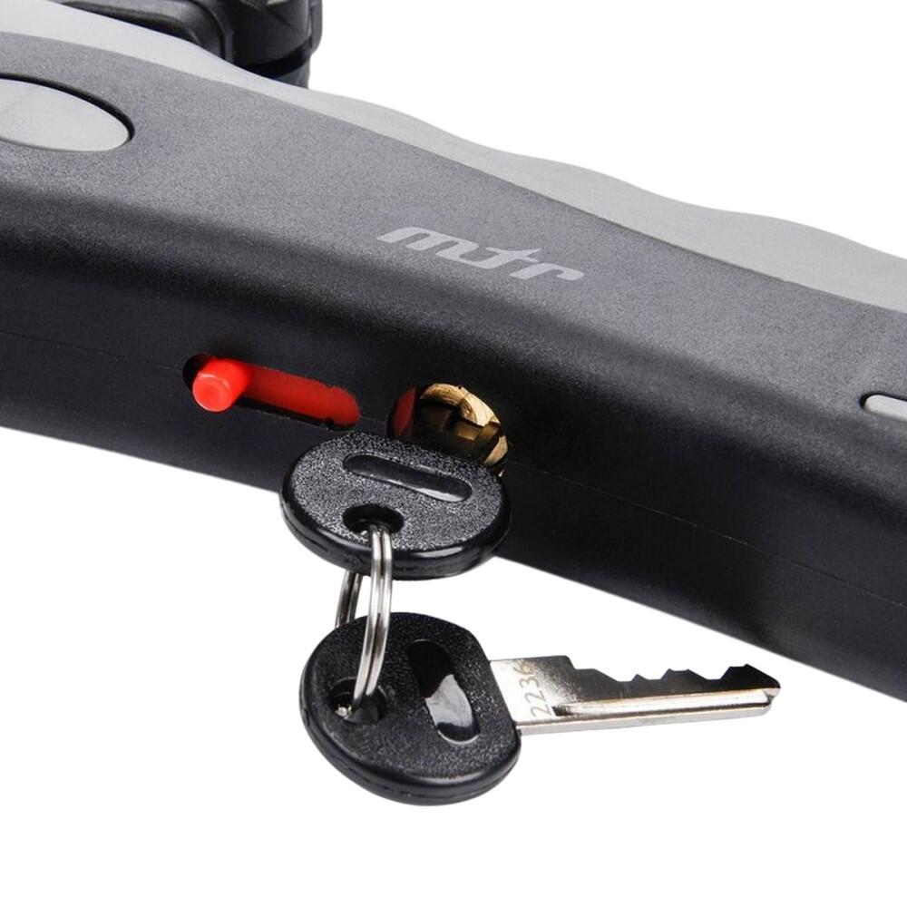 Cadeado para bicicleta Twister (Preto) 4/5