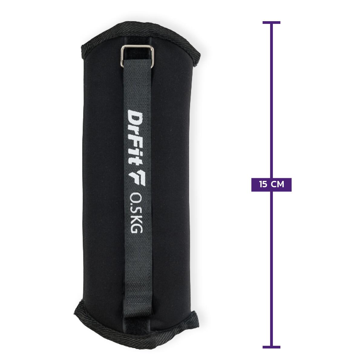 Unisex Fitness Obciążniki na Kostki i Nadgarstki 2 x 0,5 kg DrFit 3/7