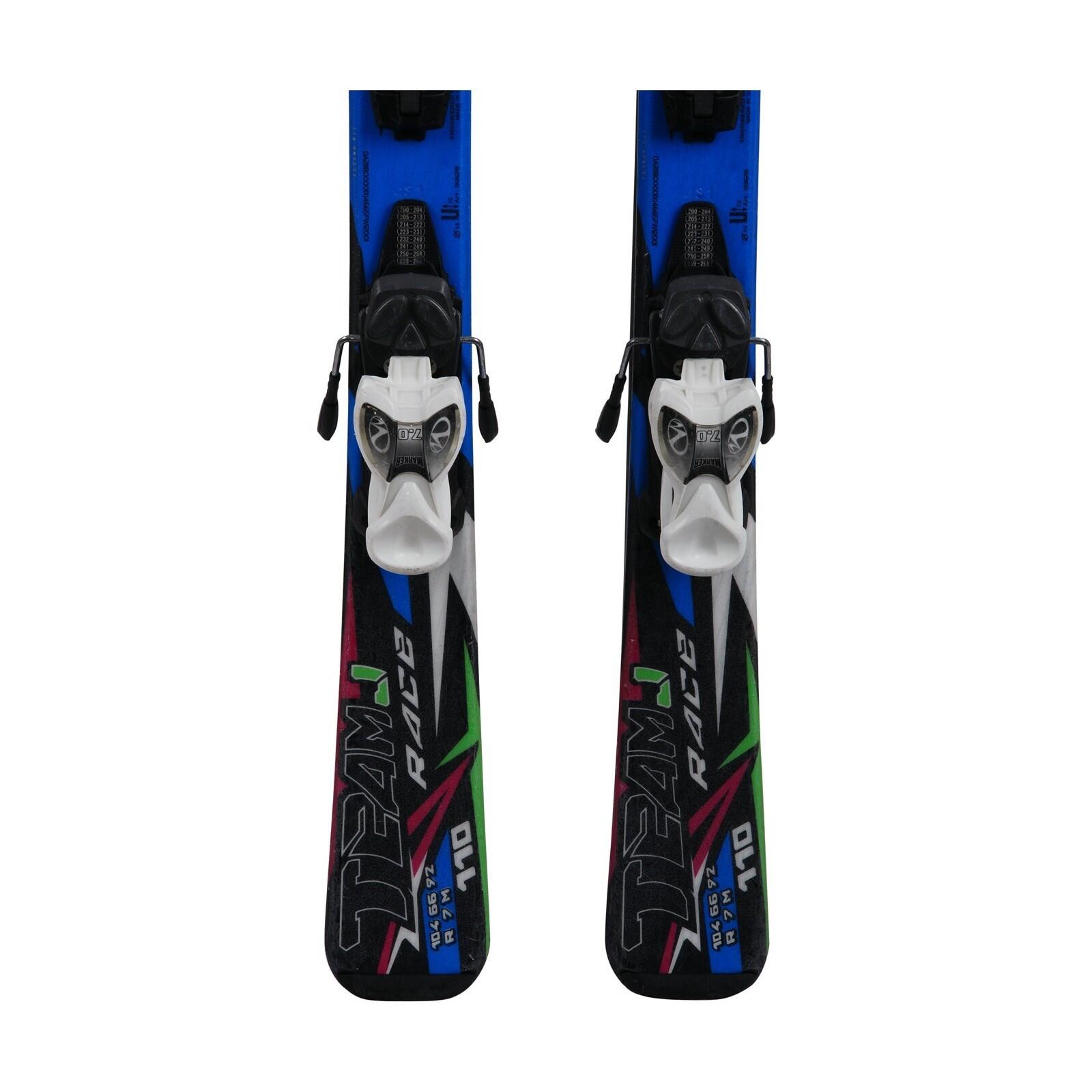 RECONDITIONNE - Ski Junior Nordica Team Race J + Fixations 4/4