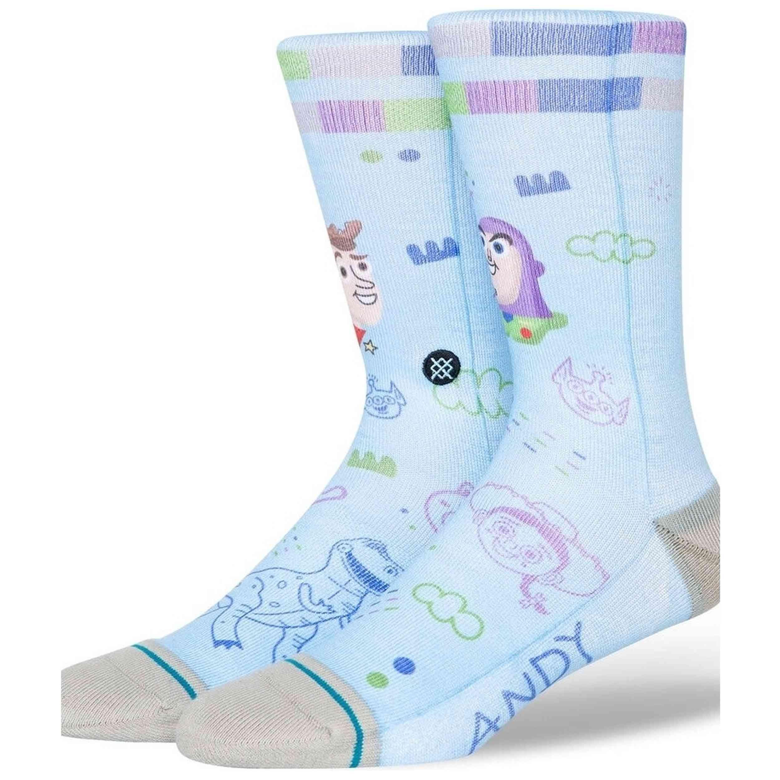 Chaussettes Stance modèle Toy Story By R Bubnis Crew Sock pour unisexe 3/3