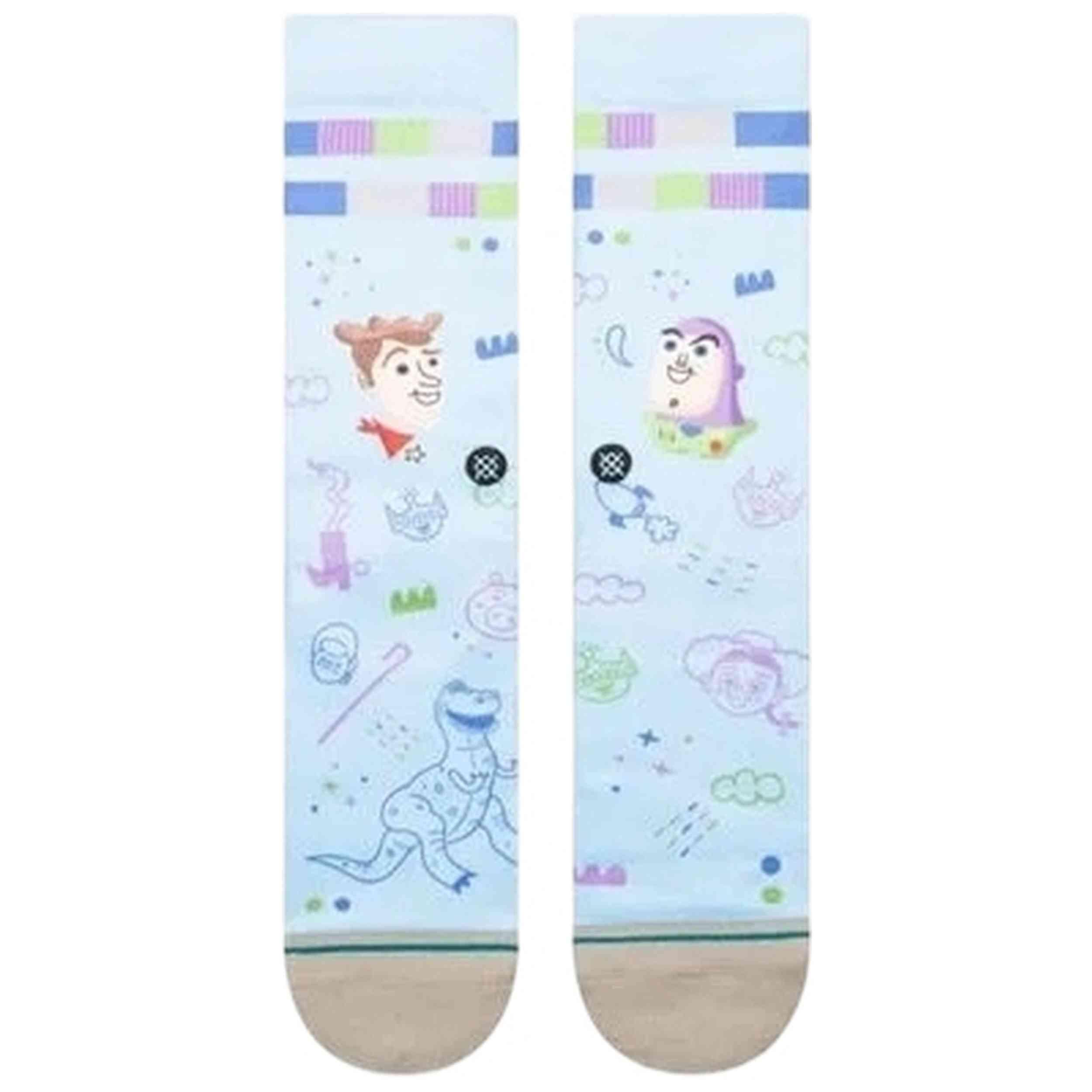 Chaussettes Stance modèle Toy Story By R Bubnis Crew Sock pour unisexe 2/3