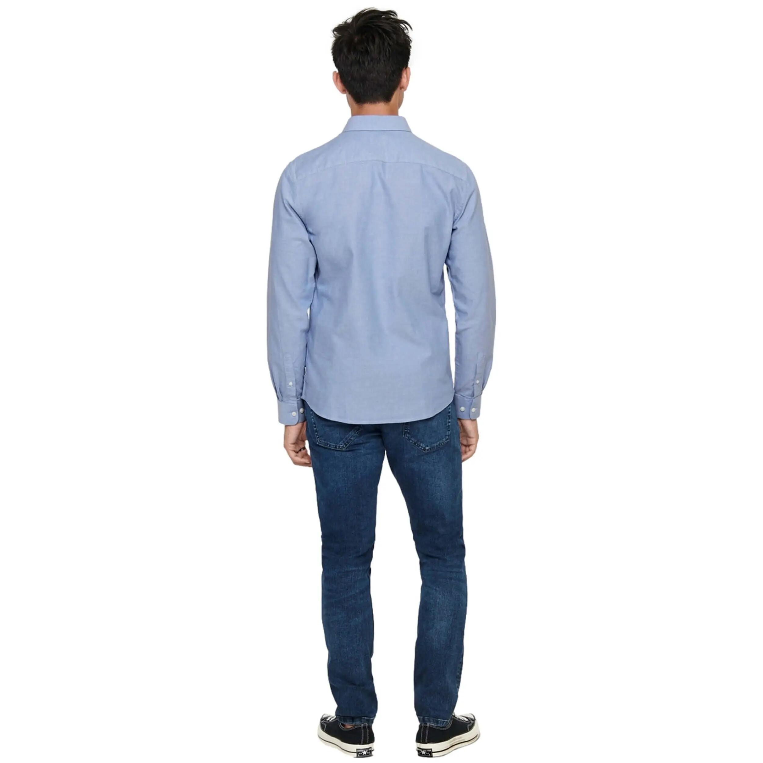 Camisa Only & sons modelo 22006479-cashmereblue para hombre 5/5