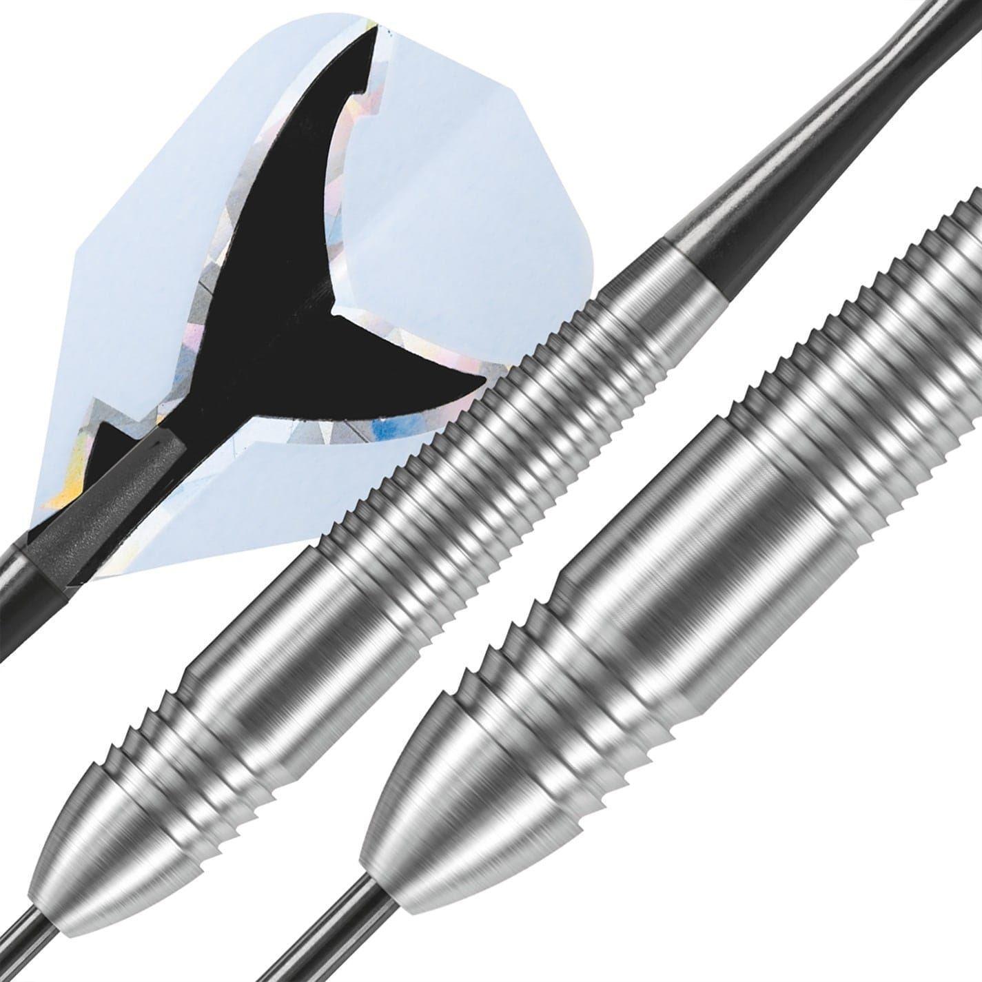 Silver Shark Darts Set (Pack of 3) (Silver) 3/4