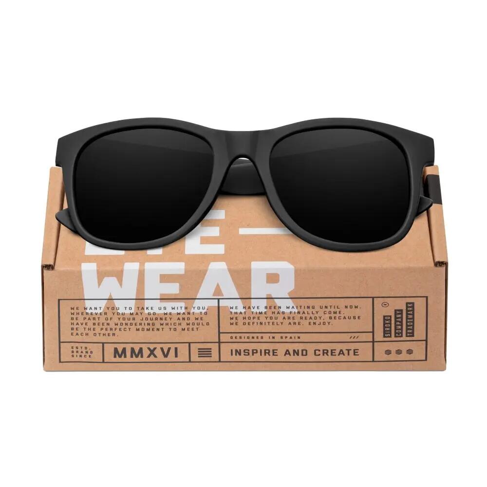 Gafas Sol ciclismo Hombre y Mujer CEO Negro 5/7