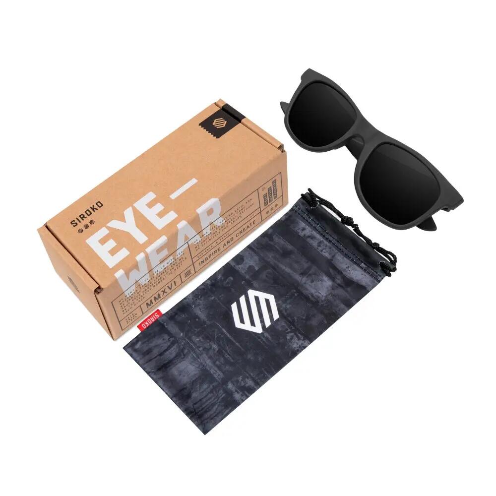 Gafas Sol ciclismo Hombre y Mujer CEO Negro 6/7