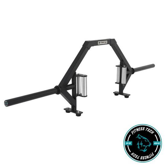 Barre hexagonale ouverte 450 kg Open Trap olympique professionnelle Fitness Tech