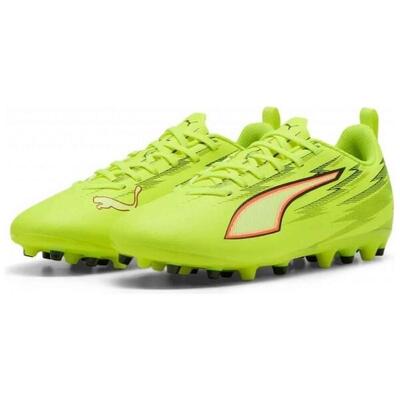 Voetbalschoenen puma model ultra 6 play mg jr voor unisex jongens