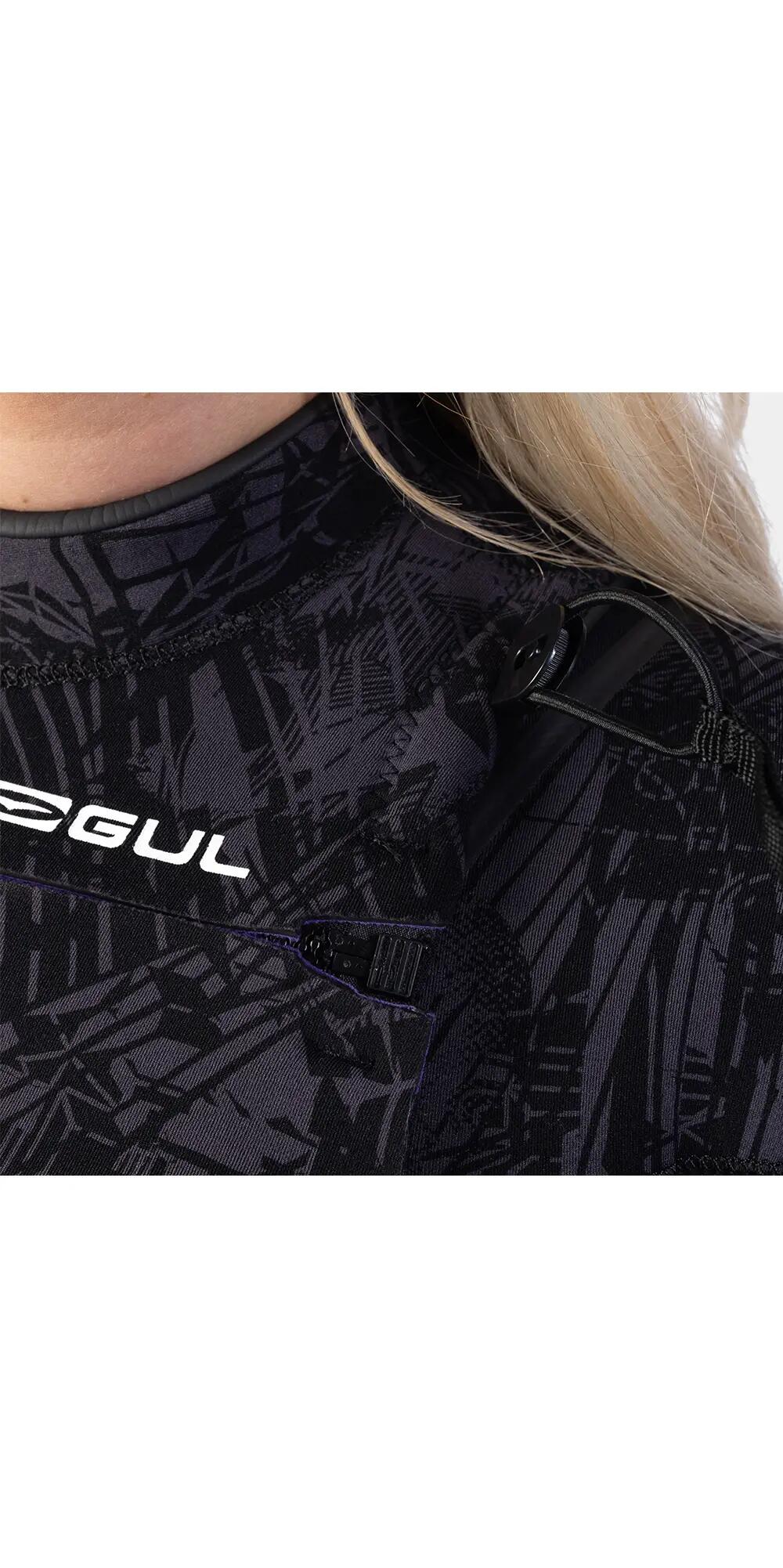 Combinaison intégrale manches longues femme GUL Response FX 3/2 Front-Zip 3/7