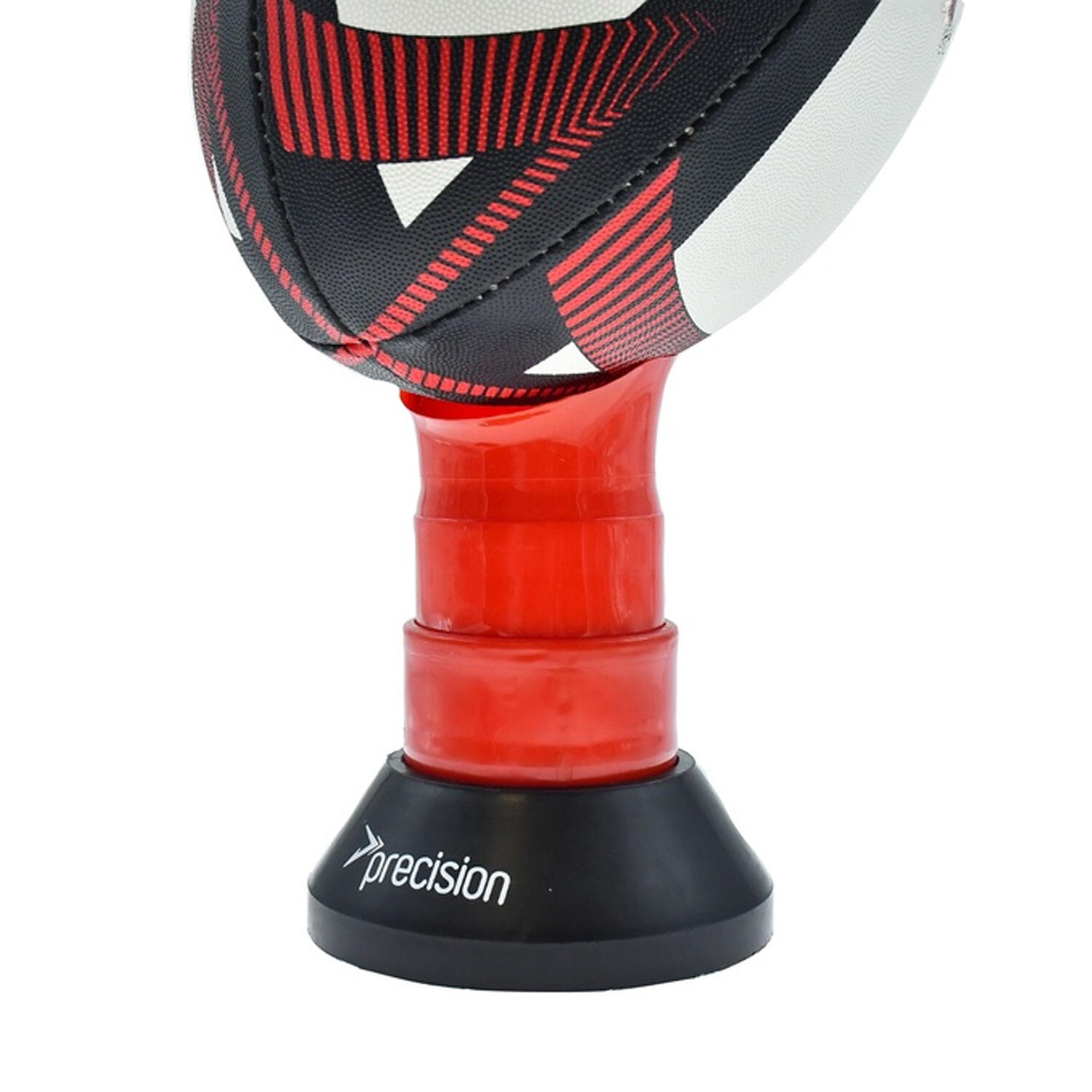 Telescopico Rugby Tee Precision Nero Rosso 3/3