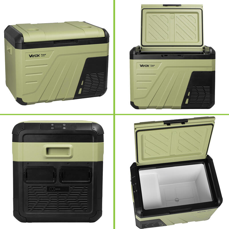 Frigider turistic cu compresor Vayox VA-T37 12/24/230V acumulator 35L