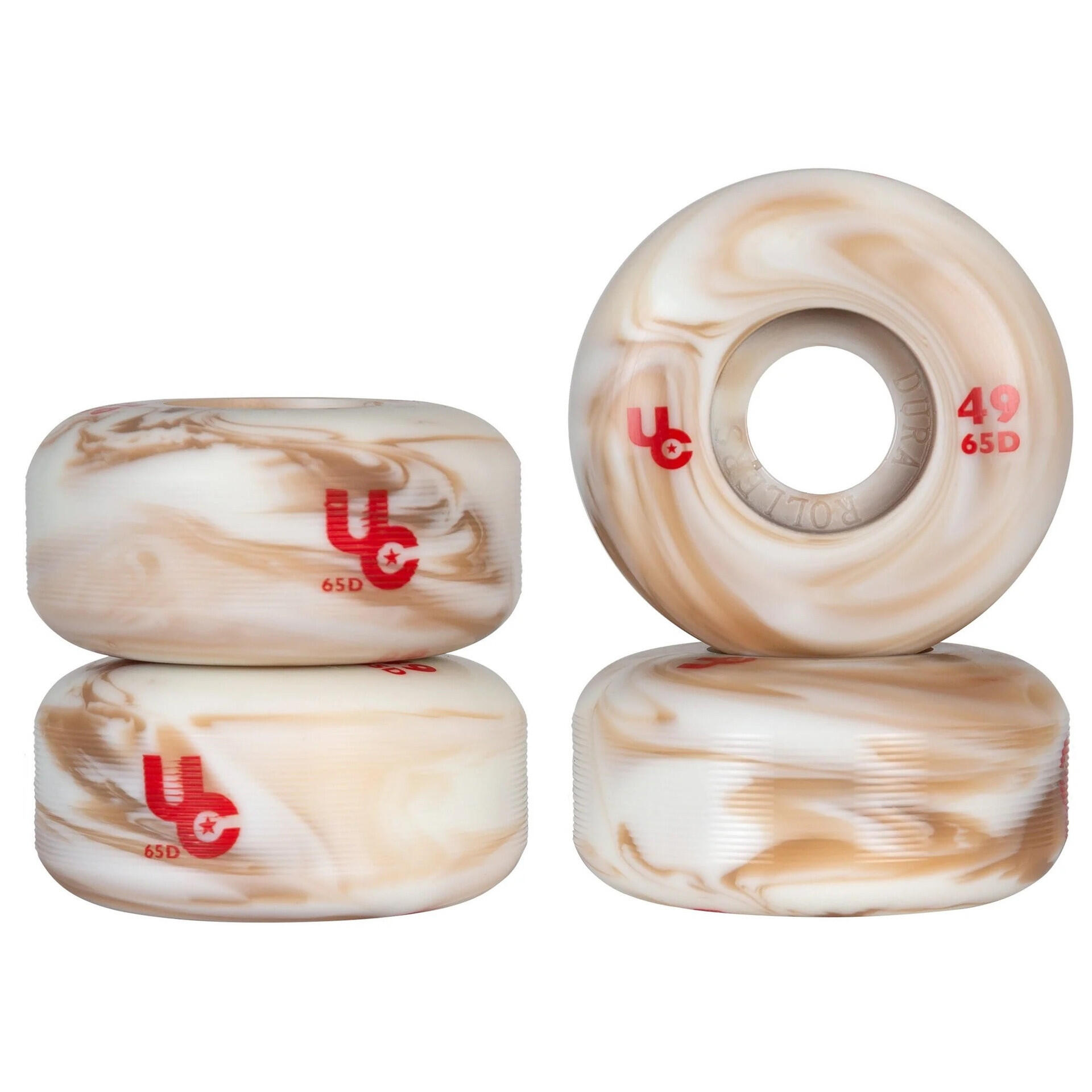 UNDERCOVER Antirocker 49mm Blanc Sable [x4] 2/4