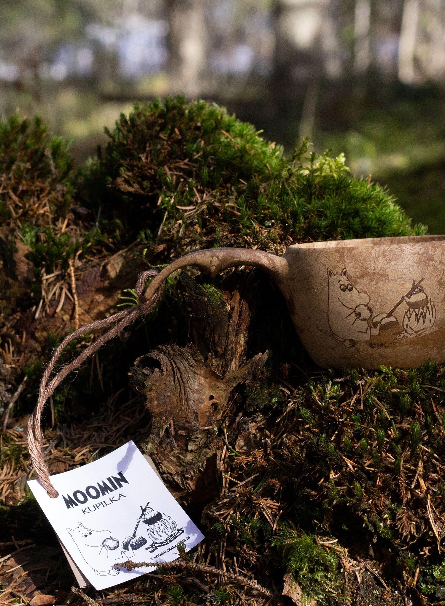 Kubek turystyczny Kupilka 21 Moomin Moomintroll Coffee (0,21 l) - brown 2/3