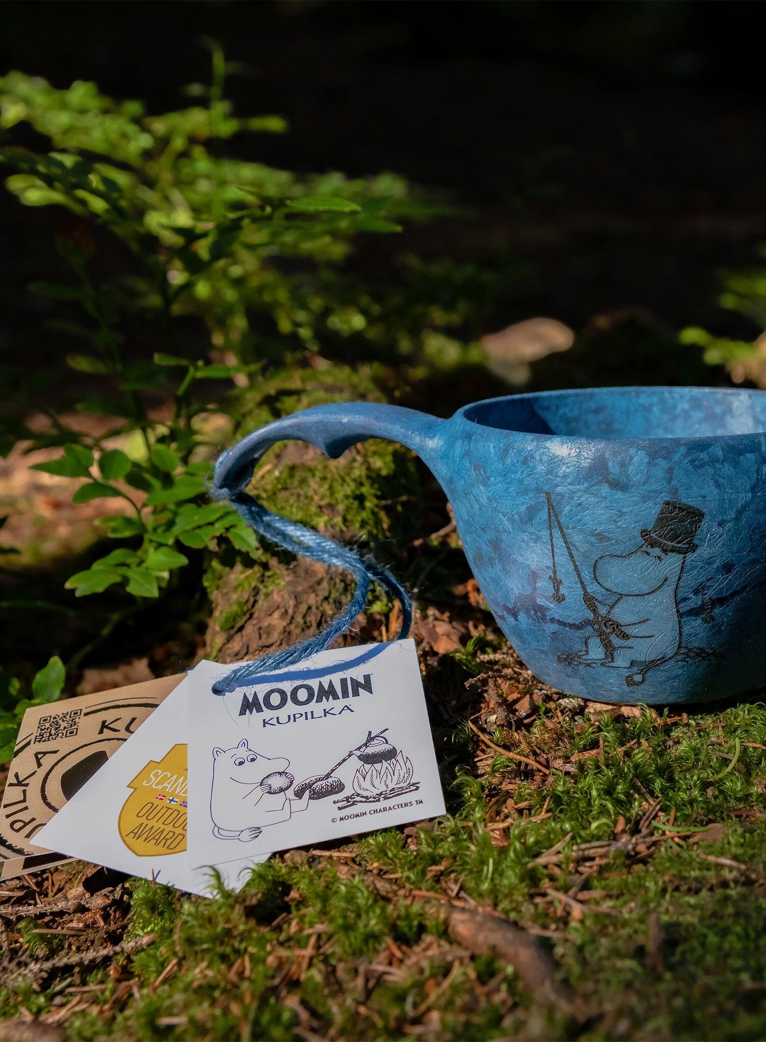 Kubek turystyczny Kupilka 37 Moomin Moominpappa (0,37 l) - blue 2/2