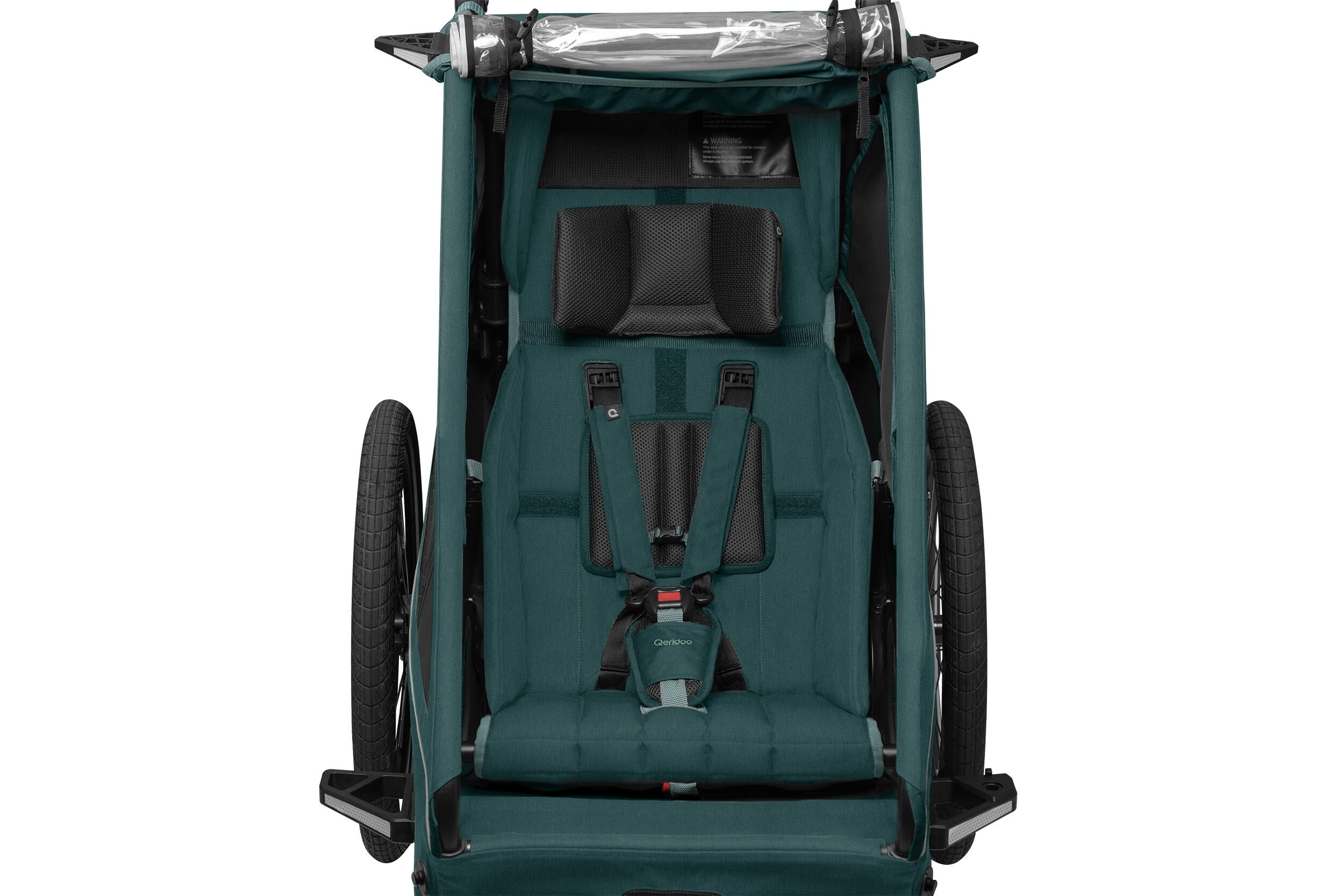 Remorque vélo Qeridoo Kidgoo 1 Pacific Blue 4/5